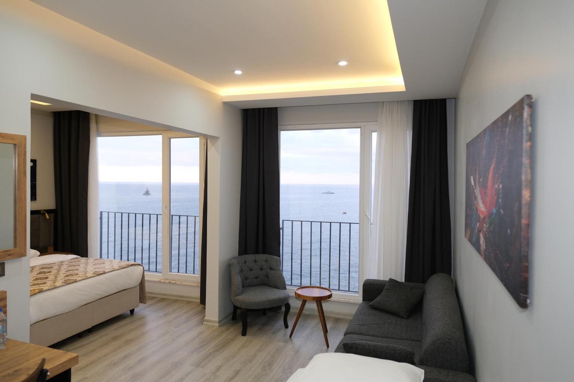 The Marine Hotel ترابزون المظهر الخارجي الصورة